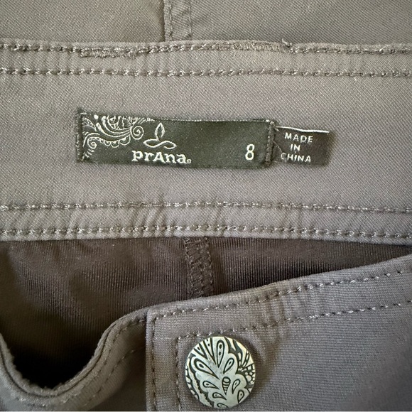 prAna Halle Skort Women’s 8 Moonrock Gray Stretch Hiking Skirt - Picture 6 of 11